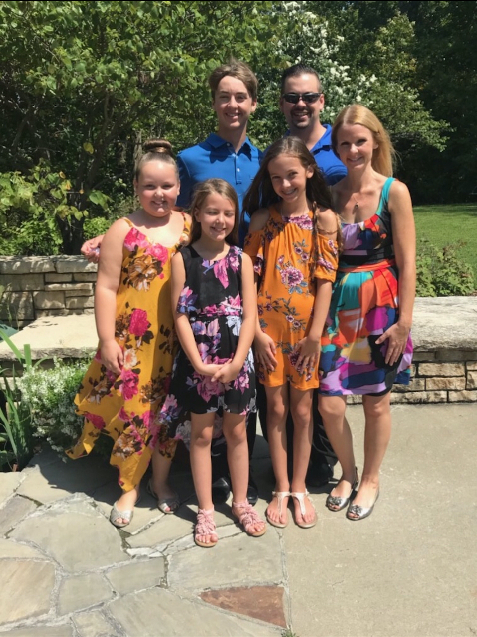 Jennie Hotle and family