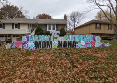Happy 75th Birthday Mom Nana