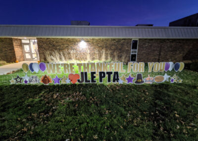 We're Thankful for You JLE PTA
